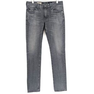 AG‎ Adriano Goldschmied Mens The Graduate Tailored Leg Gray Denim Jeans 30x34